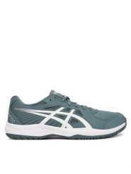 Asics Buty do tenisa Court Slide 4 1041A483 Szary. Szare buty sportowe męskie Asics, ze skóry, bez zapięcia, tenisowe. Za 299.99 zł.