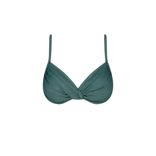 Damski top do kostiumu kąpielowego Barts Kelli Underwire C/D. Niebieskie topy damskie Barts, bez wzorów, bez kołnierzyka, bez ramiączek. Za 222.50 zł.