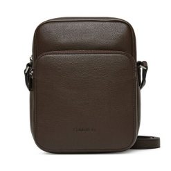 Saszetka Calvin Klein. Brązowe saszetki męskie Calvin Klein, młodzieżowe, małe. Za 299.99 zł.
