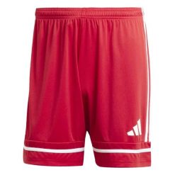 Spodenki Adidas Sport Squa25 Sho M Dorosłych. Czerwone krótkie spodenki sportowe męskie Adidas, m, bez wzorów, do piłki nożnej. Za 66.00 zł.