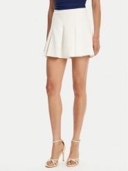 Bardot Spódnico-szorty Helenia 59836PB Biały Regular Fit. Białe spódnice damskie Bardot, bez wzorów, z syntetyku, mini. Za 309.99 zł.