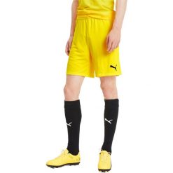 Spodenki Puma Teamfinal 21 Knit Shorts, Mężczyźni. Czarne krótkie spodenki sportowe męskie Puma, m, bez wzorów, z poliesteru, do piłki nożnej. Za 190.00 zł.