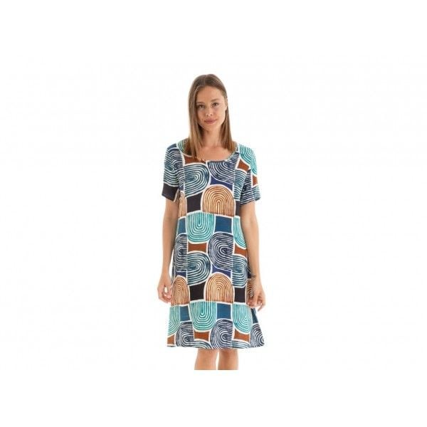 Sukienka plażowa rozm. M Bluish L257425. Koszule nocne damskie Massana Homewear, na lato, l, z aplikacjami, z materiału, bez ramiączek. Za 249.00 zł.