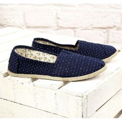 Granatowe espadryle dziewczęce Wishot 30. Trampki i tenisówki dziewczęce marki Wishot. Za 19.95 zł.