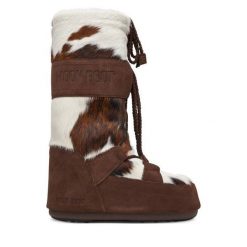 Śniegowce Moon Boot. Brązowe śniegowce i trapery damskie Moon Boot. Za 2,739.00 zł.