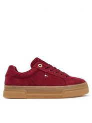 Tommy Hilfiger Sneakersy Jade T3A9-35098-1429 S Bordowy. Czerwone buty sportowe dziewczęce Tommy Hilfiger, bez wzorów, bez zapięcia. Za 439.99 zł.