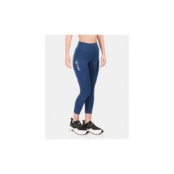Damska legginsy fitness Kilpi RIVIAN-W. Niebieskie legginsy damskie Kilpi, bez wzorów, z nylonu, do biegania. Za 256.81 zł.