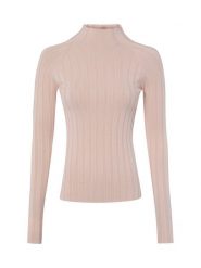 Marie Lund dzianinowa koszulka z długim rękawem Kobiety różowy, L. Czerwone t-shirty damskie Marie Lund, l, bez wzorów, z dzianiny, eleganckie, bez kołnierzyka. Za 199.95 zł.