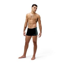 Spodenki kąpielowe męskie Speedo End+ Tech Pnl Asht. Czarne krótkie spodenki sportowe męskie Speedo, m, bez wzorów, do pływania. Za 189.99 zł.