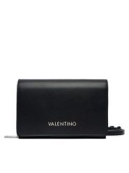 Valentino Torebka Ember VBS9IE17 Czarny. Czarne listonoszki damskie Valentino, bez wzorów, ze skóry, bez dodatków. Za 529.99 zł.