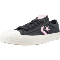 Buty CONVERSE STAR PLAYER 76 OX Niebieski. Niebieskie trampki męskie Converse, bez wzorów, z tkaniny, retro, bez zapięcia. Za 276.99 zł.