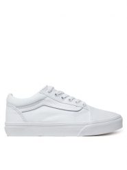 Vans Tenisówki Old Skool VN000D2VW001 Biały. Białe trampki i tenisówki dziewczęce Vans, bez wzorów, z materiału, bez zapięcia. Za 199.99 zł.