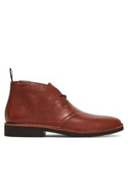 Polo Ralph Lauren Trzewiki Talan Leather Chukka Boot 812913548001 Brązowy. Brązowe botki męskie Polo Ralph Lauren, bez wzorów, ze skóry, bez zapięcia. Za 669.99 zł.