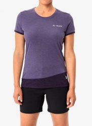 Koszulka szybkoschnąca damska Vaude Sveit Shirt. Fioletowe t-shirty damskie Vaude, xs, bez wzorów, z poliesteru, klasyczne, bez kołnierzyka. Za 195.60 zł.
