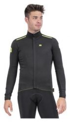 Kurtka rowerowa męska Alé K-Tornado 2.0. Czarne kurtki męskie ALÉ CYCLING, na zimę, m, bez wzorów, z elastanu, sportowe, bez kaptura. Za 739.70 zł.