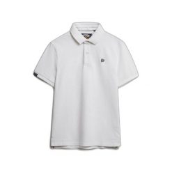 Polo Superdry Vintage Destroy. Białe koszulki polo męskie Superdry., m, bez wzorów, vintage, bez ramiączek. Za 270.00 zł.