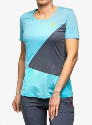Koszulka damska Karpos Nuvolau Jersey. Niebieskie t-shirty damskie KARPOS, m, bez wzorów, z jersey, bez kołnierzyka. Za 154.99 zł.