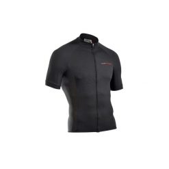 Koszulka rowerowa męskie NORTHWAVE FORCE FULL ZIP JERSEY SHORT SLEEVE. Czarne buty sportowe męskie Northwave, z jersey, bez zapięcia, rowerowe. Za 232.50 zł.