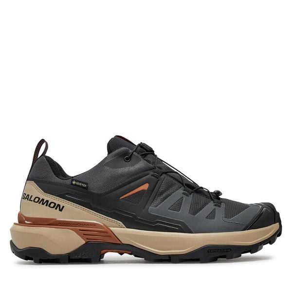 Trekkingi Salomon. Szare trekkingi męskie Salomon, trekkingowe, gore-tex. Za 489.99 zł.