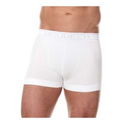 Bokserki męskie bawełniane Brubeck classic COMFORT COTTON. Białe bokserki męskie Brubeck, m, bez wzorów, z bawełny. Za 41.99 zł.