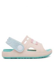 Tommy Hilfiger Sandały T3A2-33805-0083A M Różowy. Czerwone sandały dziewczęce Tommy Hilfiger, z tworzywa sztucznego, bez zapięcia. Za 119.99 zł.