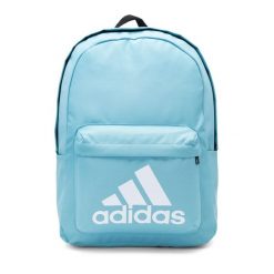 Plecak adidas. Niebieskie plecaki damskie Adidas, bez wzorów, sportowe. Za 99.99 zł.