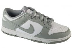 Buty sportowe Sneakersy unisex, Dunk Low Retro. Białe obuwie sportowe damskie Nike, bez wzorów, z materiału, trekkingowe. Za 538.00 zł.