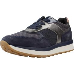 Buty GEOX D25RRB 0AS22 Niebieski. Niebieskie trekkingi damskie Geox, na fitness i siłownię. Za 267.99 zł.