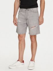 Jack & Jones Szorty jeansowe Jjichris 12253755 Szary Relaxed Fit. Szare szorty męskie Jack & Jones, m, bez wzorów, z bawełny. Za 109.99 zł.