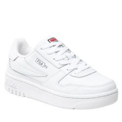 Buty do chodzenia damskie Fila Fxventuno L. Białe obuwie sportowe damskie Fila, bez wzorów, z materiału, trekkingowe. W wyprzedaży za 193.00 zł.