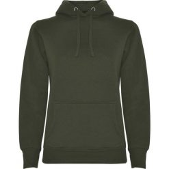Bluza Z Kapturem Z Polibawełny Dla Kobiet. Zielone bluzy damskie ROLY, xl, bez wzorów, z kapturem. Za 97.99 zł.