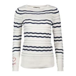 Desigual Sweter Damski Xl Biały. Swetry damskie marki Desigual. W wyprzedaży za 255.00 zł.