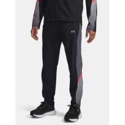 Spodnie Sportowe Męskie Under Armour UA Velociti Storm. Czarne spodnie sportowe męskie Under Armour, m, bez wzorów, do biegania. Za 299.99 zł.
