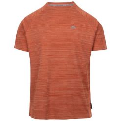 Męska Koszulka Leecana TP75. Czerwone koszulki sportowe męskie Trespass, m, bez wzorów, bez kołnierzyka, bez ramiączek, trekkingowe. Za 63.99 zł.