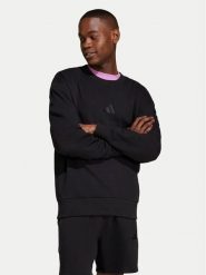 Adidas Bluza ALL SZN French Terry IX1261 Czarny Loose Fit. Czarne bluzy męskie Adidas, m, bez wzorów, z bawełny, bez kaptura. Za 189.99 zł.