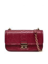 MICHAEL Michael Kors Torebka Tribeca 30T5G2RL7L Bordowy. Czerwone torebki do ręki damskie MICHAEL Michael Kors, bez wzorów, ze skóry, wizytowe, bez dodatków. Za 1,349.00 zł.