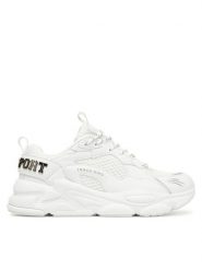Plein Sport Sneakersy FAES USC0800 STE003N Biały. Białe buty sportowe męskie Plein Sport, z materiału, bez zapięcia. Za 579.99 zł.