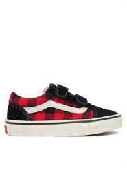 Vans Tenisówki Old Skool V VN000CYAYHU1 Czarny. Czarne buty sportowe chłopięce Vans, bez wzorów, bez zapięcia. Za 259.99 zł.