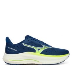 Buty do biegania Mizuno. Niebieskie buty sportowe męskie Mizuno, bez zapięcia, do biegania, mizuno wave. Za 689.99 zł.
