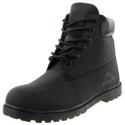 Buty zimowe męskie, Kappa Dolomo Mid. Czarne trekkingi męskie Kappa, na zimę, trekkingowe. Za 270.05 zł.