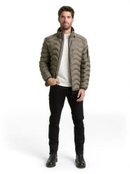 Tom Tailor Pikowana kurtka Mężczyźni zielony, S. Zielone kurtki męskie Tom Tailor, m, bez wzorów, bez kaptura. Za 279.95 zł.