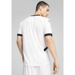 Męska koszulka wyjazdowa Stade Rennais F.C. PUMA White Black. Białe koszulki sportowe męskie Puma, l, bez wzorów, bez kołnierzyka, bez ramiączek, do piłki nożnej. Za 449.00 zł.