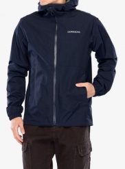 Kurtka przeciwdeszczowa męska Didriksons Dario Jacket. Niebieskie kurtki męskie Didriksons, l, bez wzorów, z materiału, bez kaptura. Za 357.49 zł.