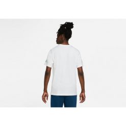 Koszulka męska nike air jordan sport dna crew tee white. Białe koszulki sportowe męskie Jordan, m, bez wzorów, bez kołnierzyka, bez ramiączek. Za 149.00 zł.