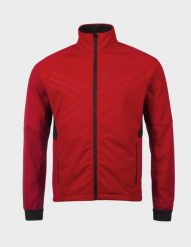 Kurtka do narciarstwa biegowego męska Halti Falun Softshell XCT. Czerwone kurtki snowboardowe męskie Halti, m, bez wzorów, z elastanu, bez kaptura, narciarskie. Za 844.99 zł.
