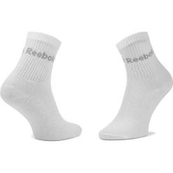 Zestaw 3 par wysokich skarpet unisex Reebok - Act Core Crew Sock 3p DU2992 White/White/White. Skarpety damskie marki Reebok. Za 29.95 zł.