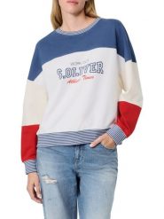 S.Oliver Bluza Kobiety Bawełna wielokolorowy, 46. Bluzy damskie S.Oliver, s, bez wzorów, z bawełny, bez kaptura. Za 299.95 zł.