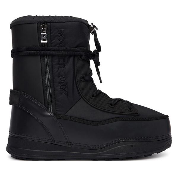 Śniegowce Bogner. Czarne śniegowce i trapery męskie Bogner, bez zapięcia. Za 2,169.00 zł.