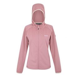 Damska Bluza Polarowa Huntdale Fleece Jacket. Czerwone bluzy damskie Regatta, na zimę, bez wzorów, z polaru, bez kaptura. Za 77.99 zł.