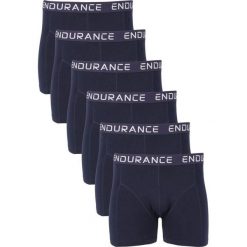 Bokserki Endurance Burke (x6). Niebieskie bokserki męskie Endurance, xl, bez wzorów, z bawełny. Za 218.50 zł.